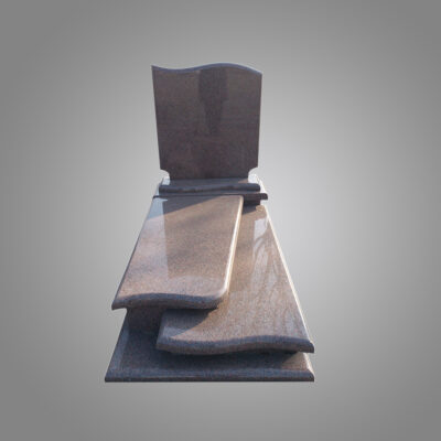 Nagrobek Pojedynczy brązowy - Mazurek Granity Gorzów Wlkp.