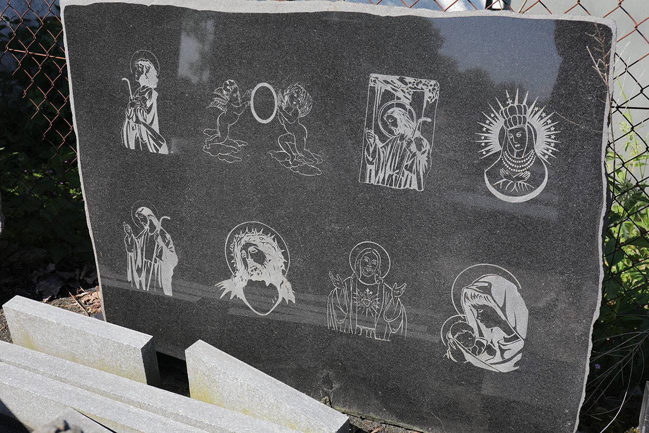 Tablica nagrobna grafika - Mazurek Granity Gorzów Wlkp.